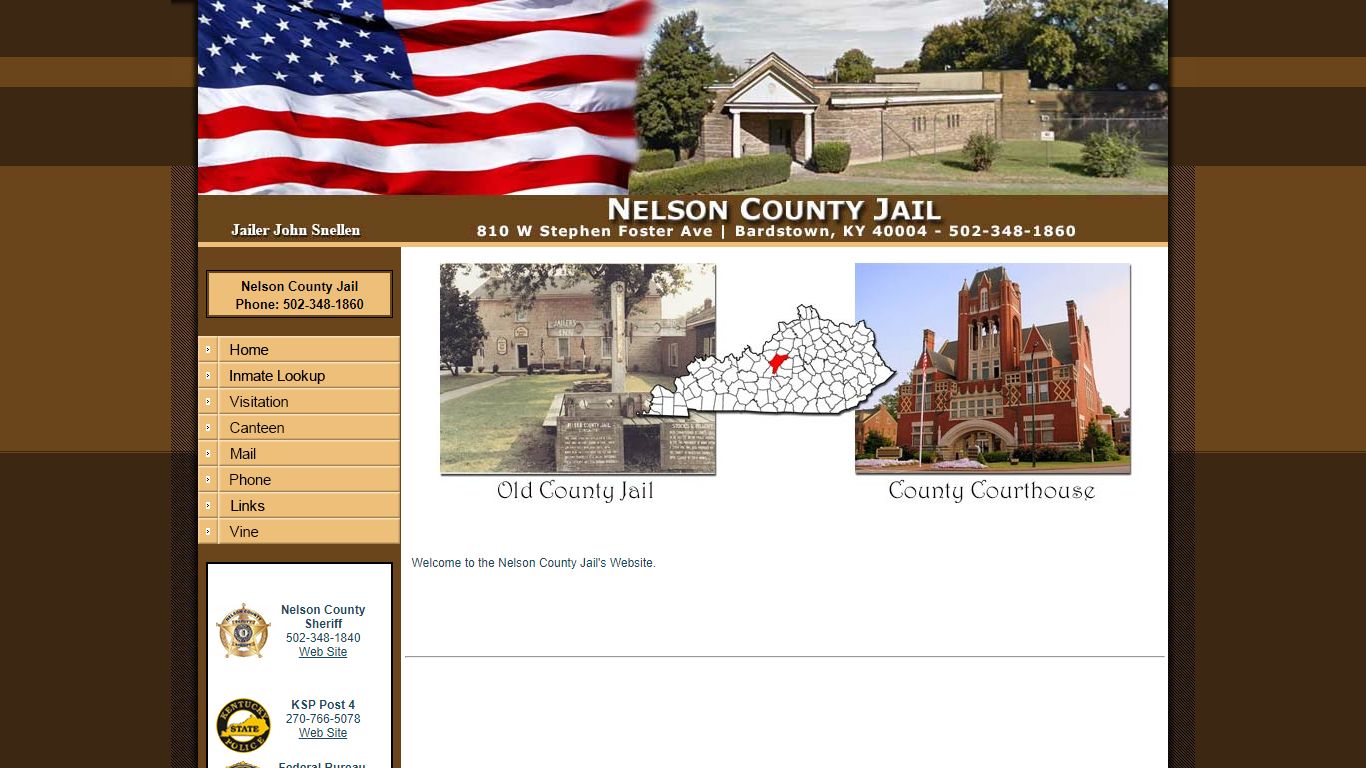 Welcome to the Nelson County Jail